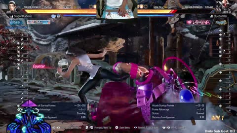 Learning more frames then some other games tonight.