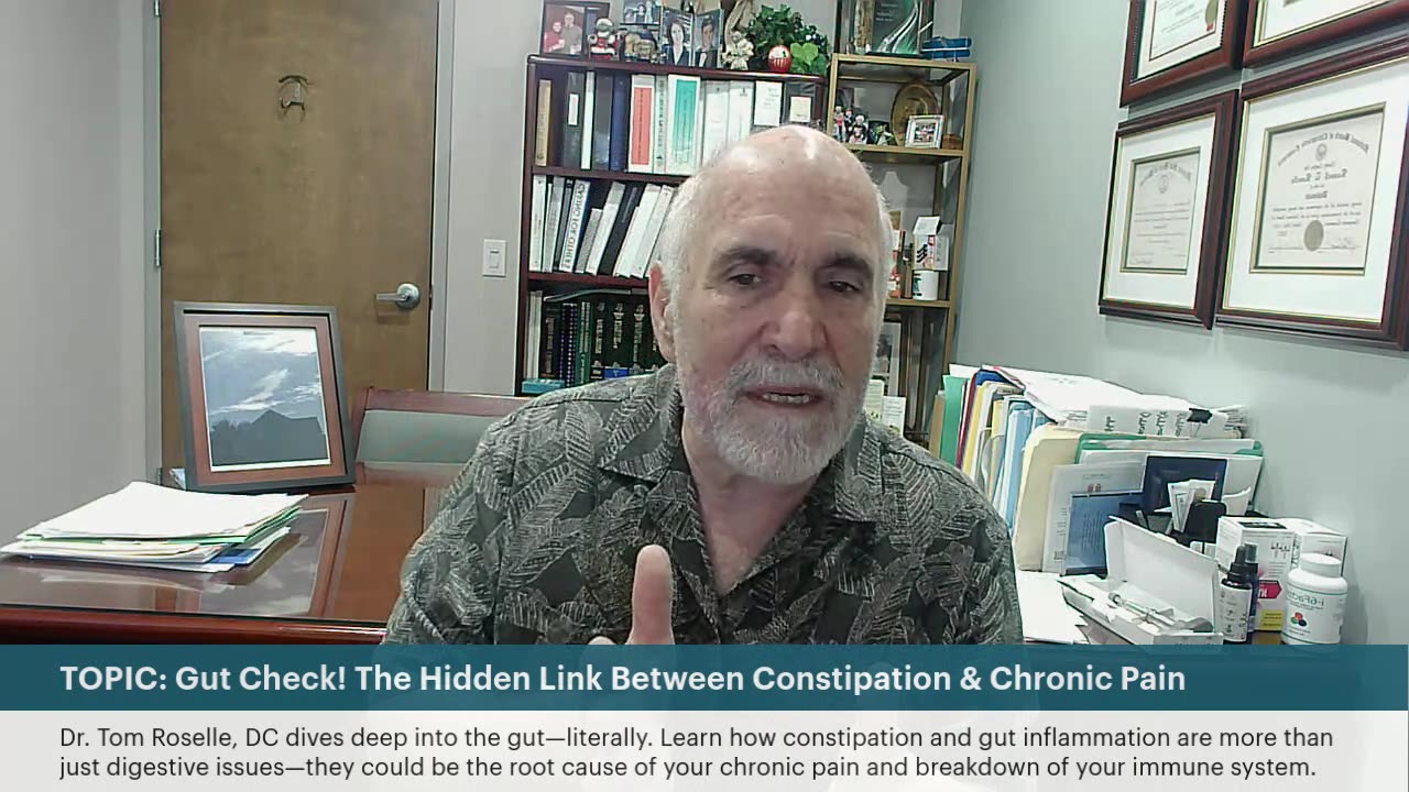 STREAM: Gut Check! The Hidden Link Between Constipation & Chronic Pain