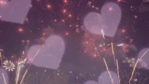 Fireworks of love