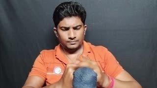 asmr oil ear hand sound to sleep