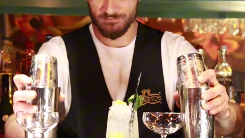 Watch This Bartender Make 3 Killer Cocktails at the Same Time!