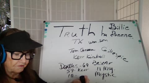 70625- 7P TRUTH BY BILLIE BEENE TX-69 DEATHS! DS HIT TX WITH FLOODS! PRES T- BLK UN TX LAND GRAB!