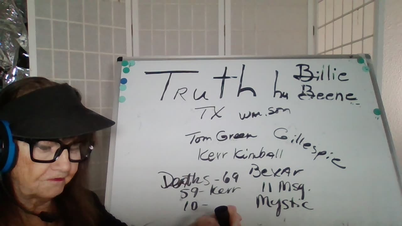 70625- 7P TRUTH BY BILLIE BEENE TX-69 DEATHS! DS HIT TX WITH FLOODS! PRES T- BLK UN TX LAND GRAB!