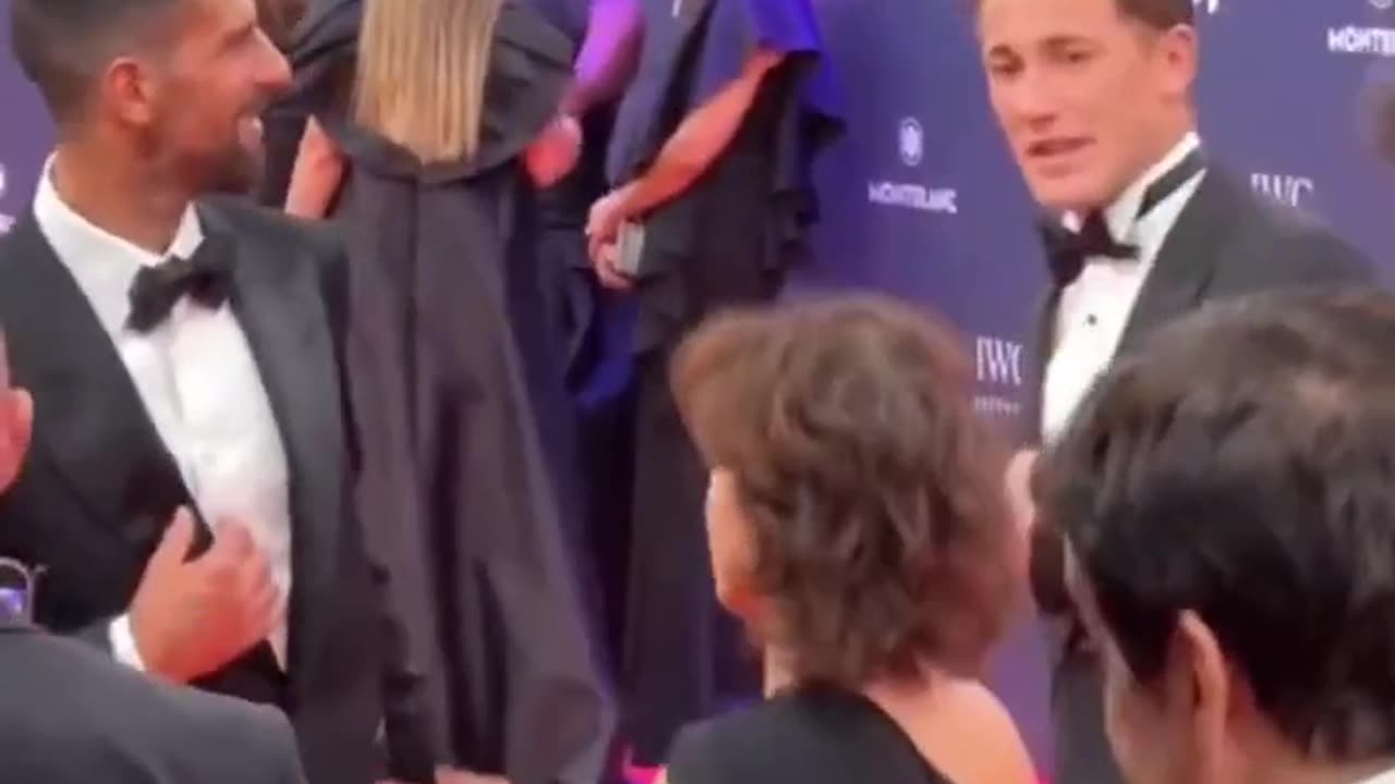 Novak Djokovic Brings Iconic Elegance to the Laureus 2025 Red Carpet