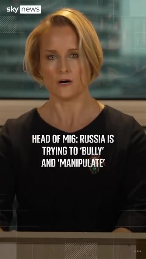 The newly appointed head of MI6, Blaise Metreweli, has accused Vladimir Putin