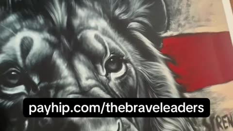 #British lion #free speech #Donald Trump #Jesus art