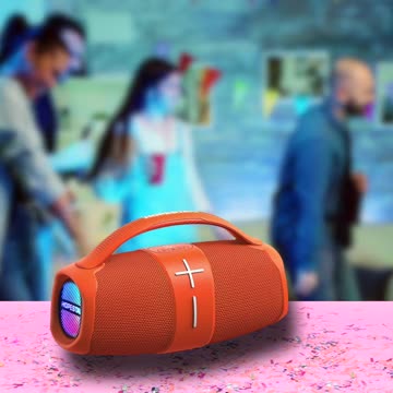 40W High-Power Portable Bluetooth Speaker