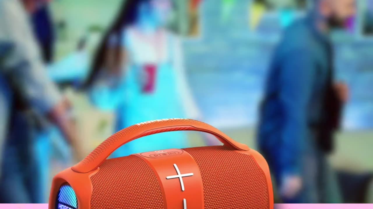40W High-Power Portable Bluetooth Speaker