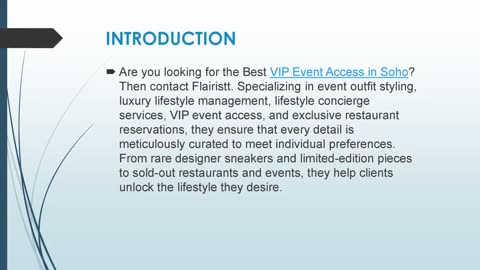 Best VIP Event Access in Soho