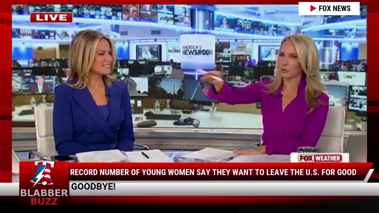 Record Number Of Young Women Say They Want To Leave The U.S. For Good
