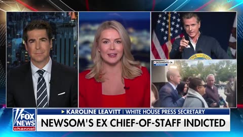 White House Press Secretary Karoline Leavitt ORDERS Gavin “NEWSCUM” to leave the Brazil