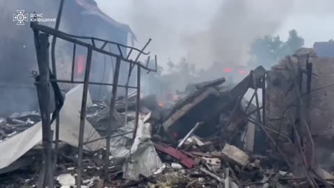 Kyiv faced a devastating assault as Russian drone and missile strikes unleashed chaos on the city.