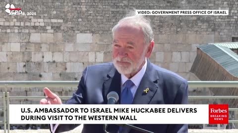 Huckabee Discusses Being An Evangelical Christian Serving As U.S. Ambassador To Israel
