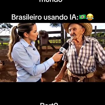 velho alimentando animais com milho