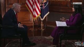 President Trump shoots down 2028 Rumors… I think.