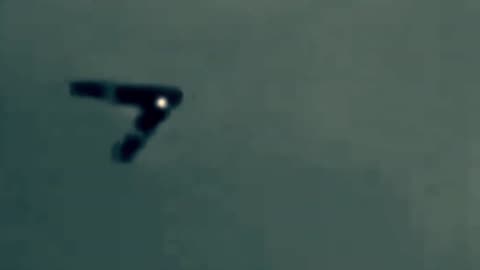 V-Shaped UFO Captured over Amarillo, Texas