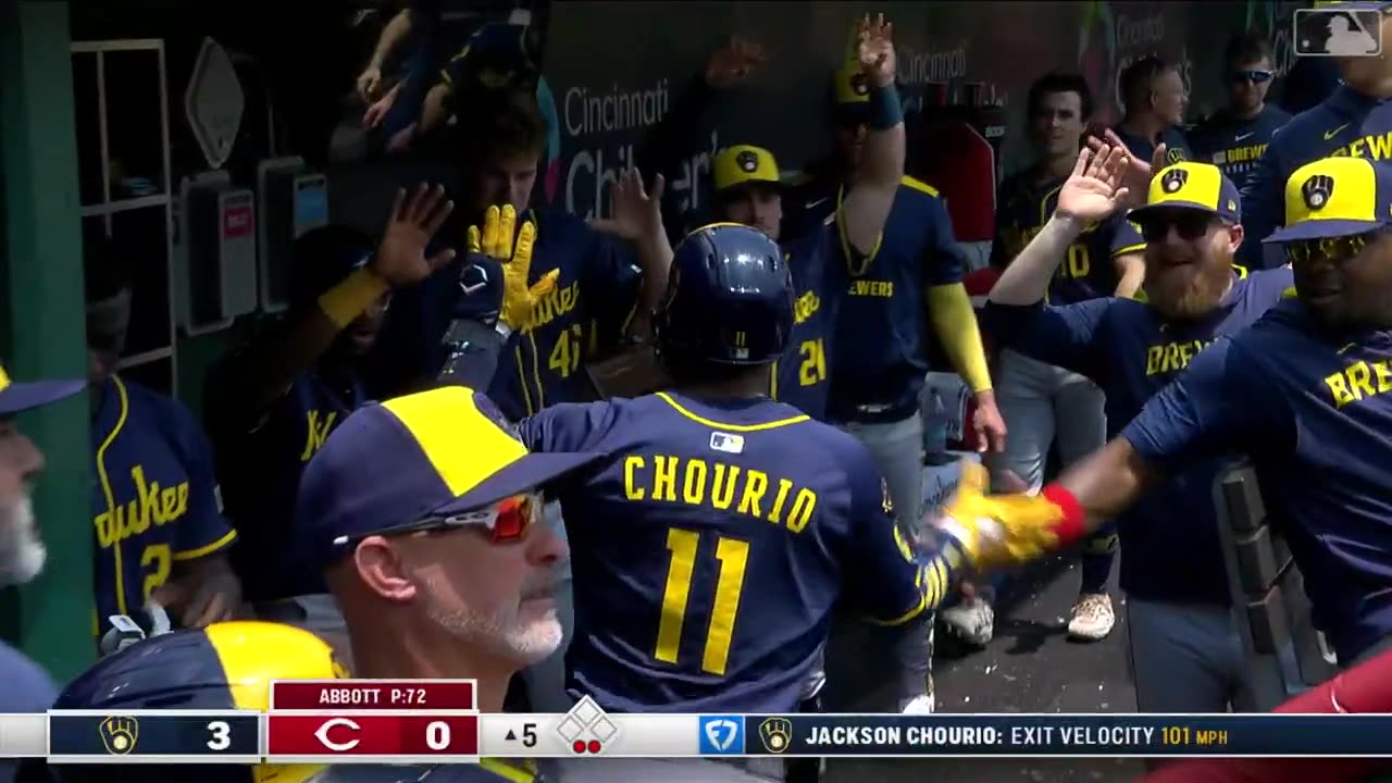 Jackson Chourio en busca de su tope de jonrones