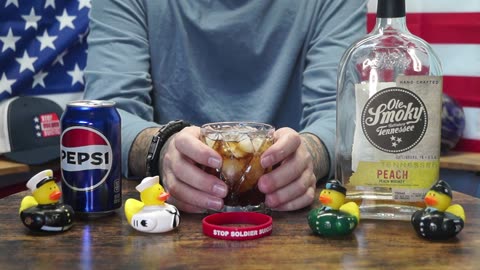 Robert Powers Sr - Ole Smoky Peach Whiskey & Pepsi