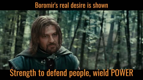 Boromir's Sin and Repentance