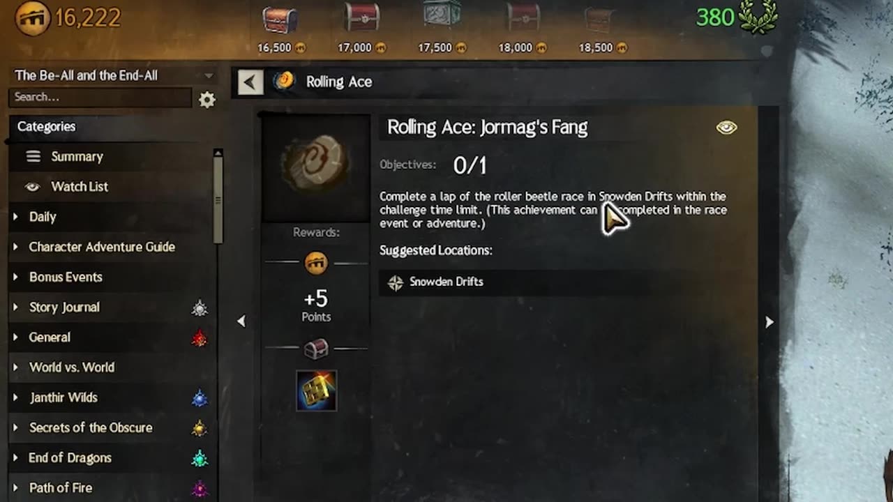 Rolling Ace: Jormag's Fang (Achievement Guide) - Guild Wars 2