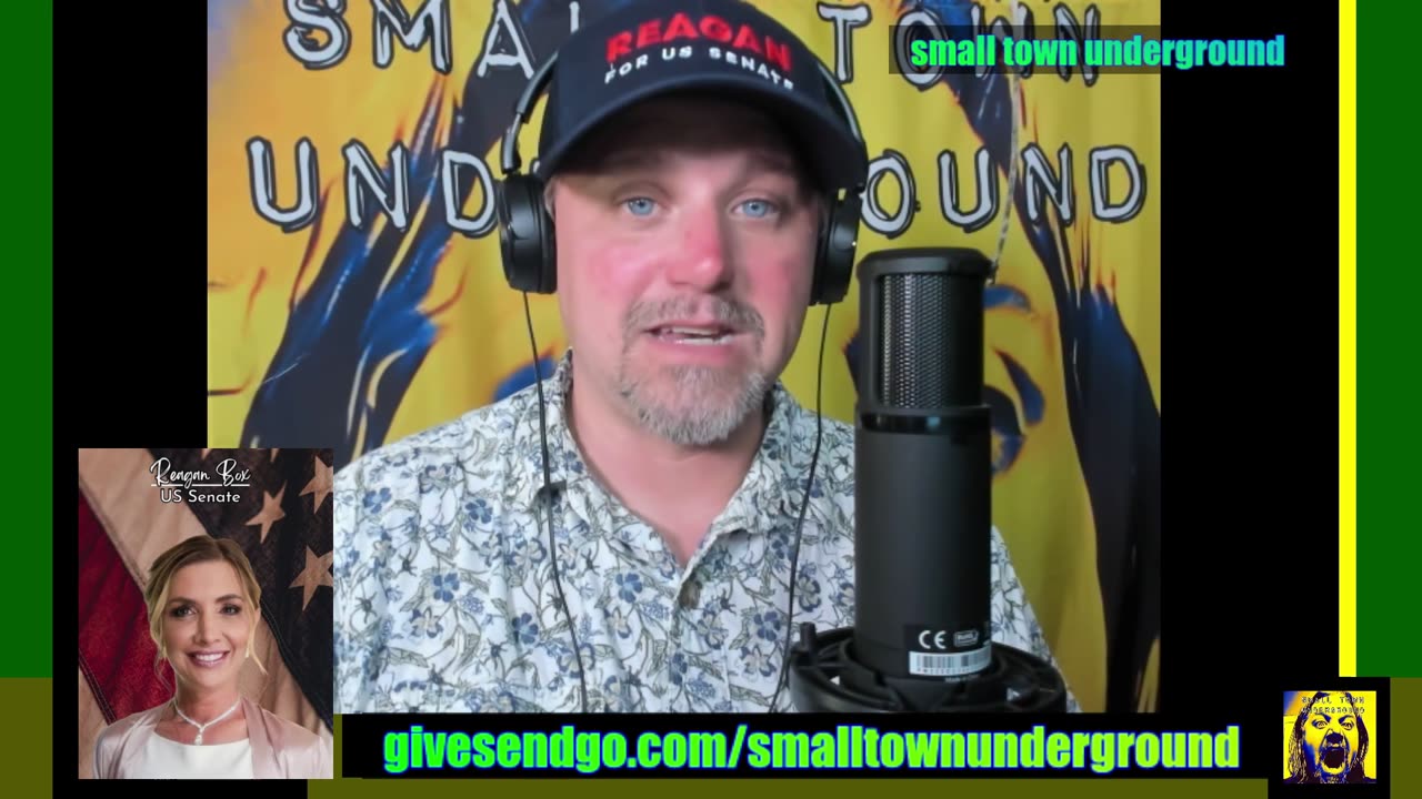 Small Town Underground Roy Hambrick supports Reagan Box