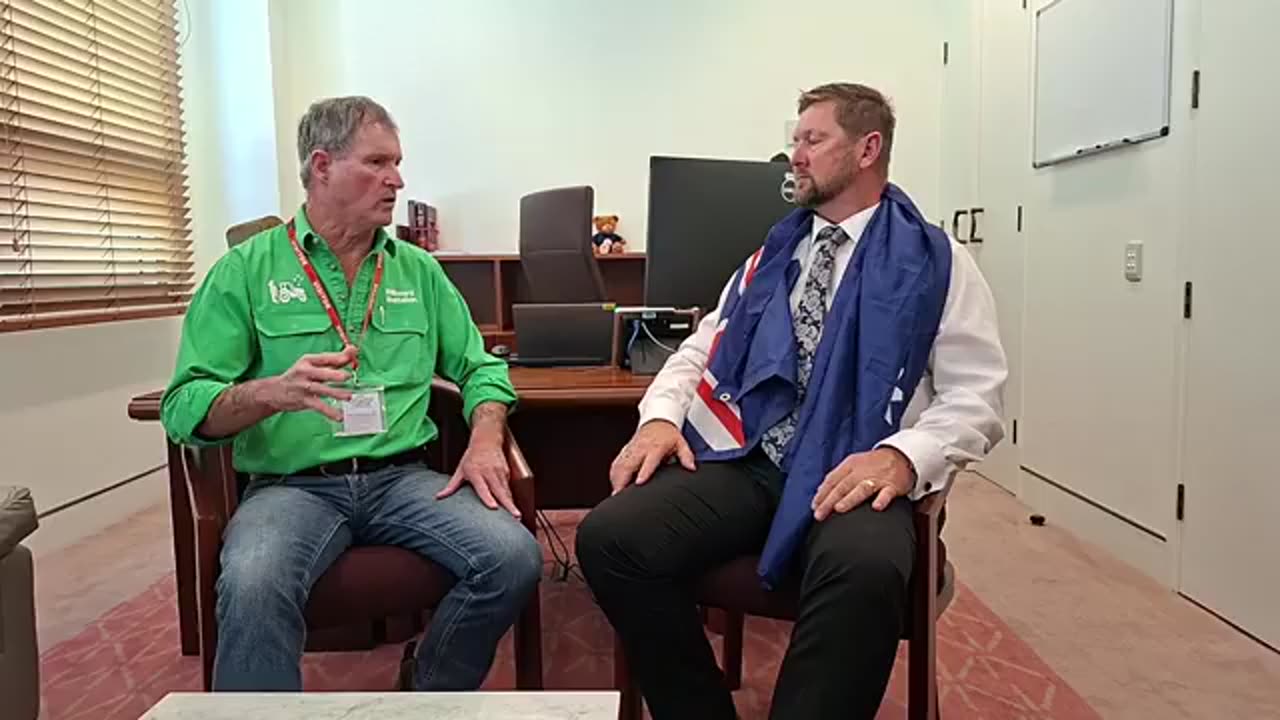 Farmer Wade interviews One Nation Senator Tyron Whitten 1/9/25