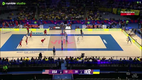 UCRANIA VS. USA- LIGA DE NACIONES DE VOLEIBOL