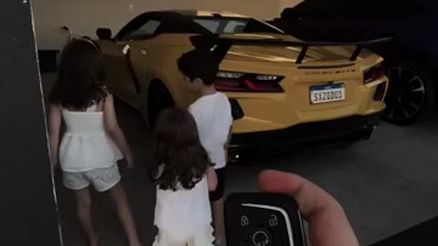 Family With Car