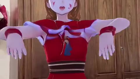 VTuber (Me) Dancing in Bedroom (Viggle AI)