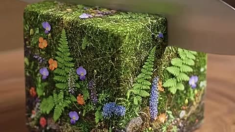 Each cube holds a tiny universe 🤩 #asmr #asmrsounds #satisfying #ai #cuttingasmr #relax #oddlys