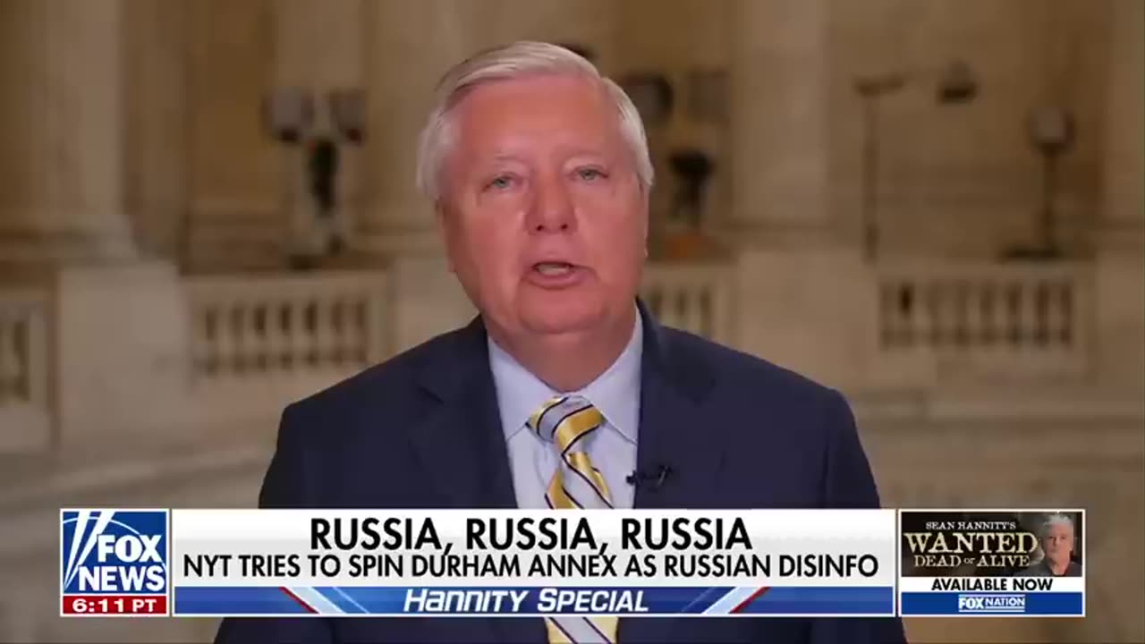 This was the ‘REAL’ Russian collusion, explains Lindsey Graham