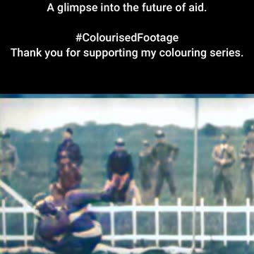 US Rescue Aircraft Test #ColourisedHistory