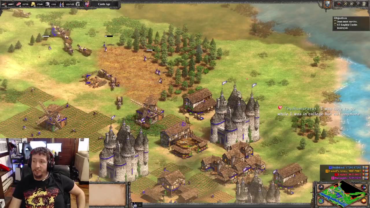 Peak with Karma and Florida and AoE2 Joan of Arc