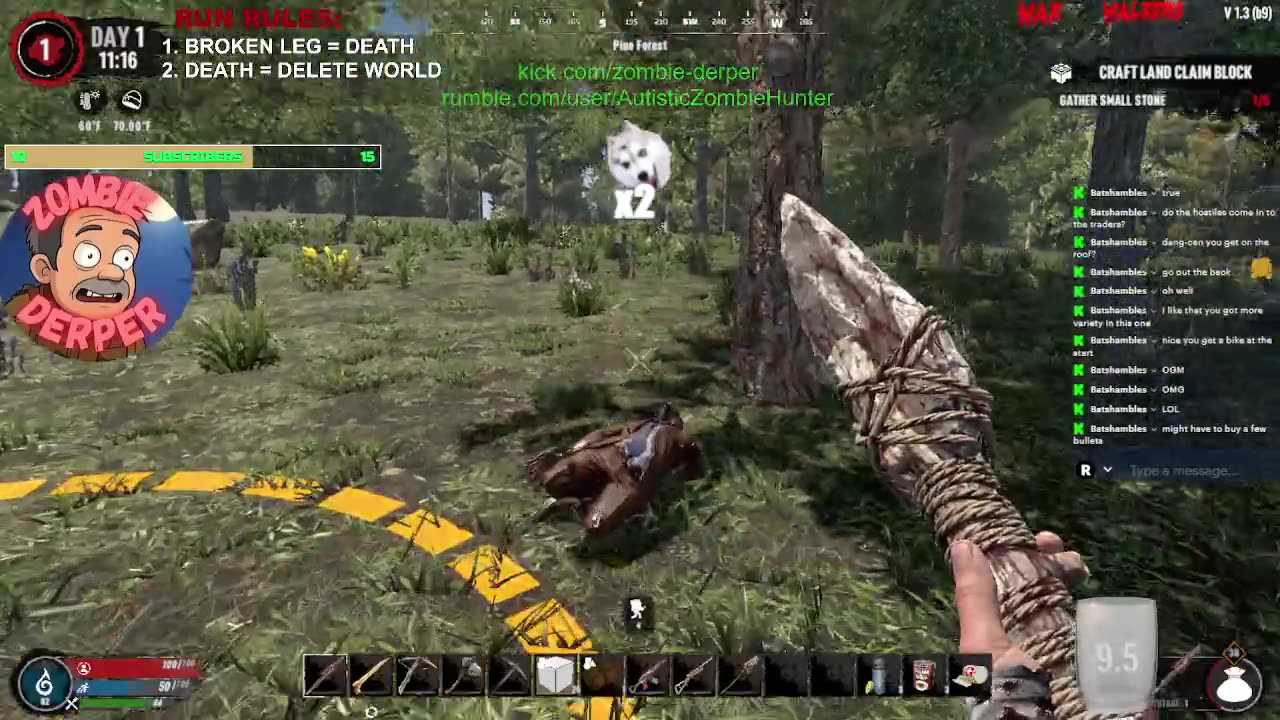 Crayon Eater's Paper World | 7 Days to Die PermaDeath