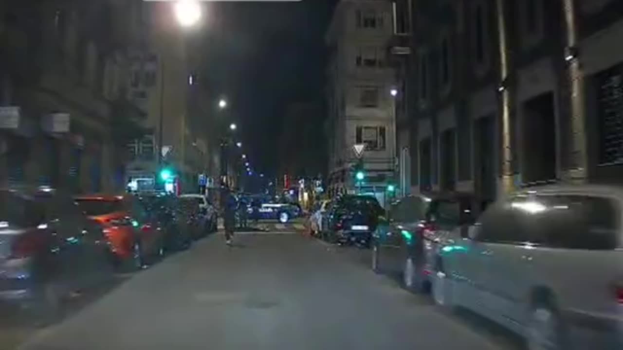 Milano di notte.