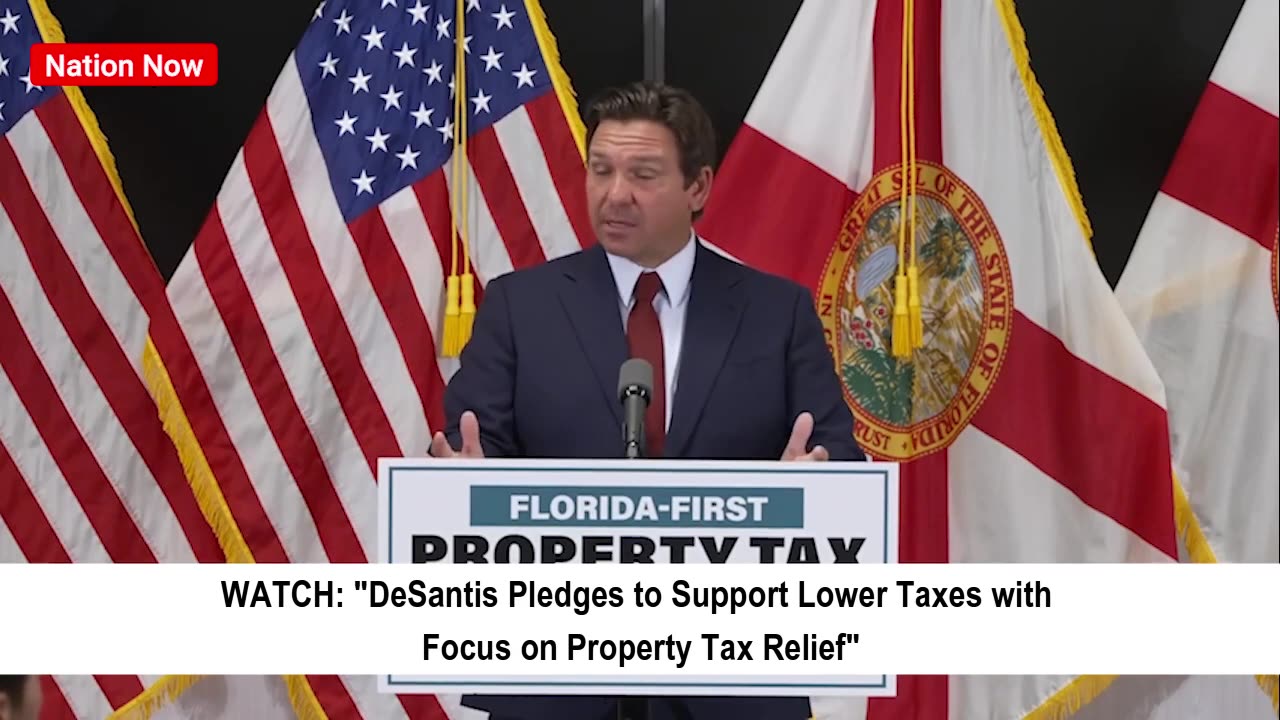 "DeSantis Promotes Property Tax Relief"