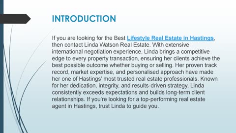 Best Lifestyle Real Estate in Hastings