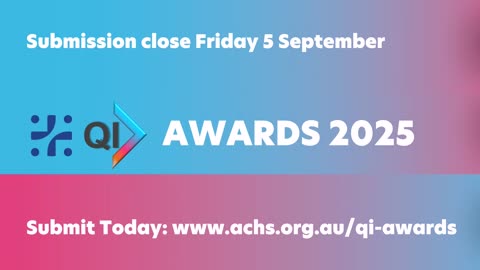 ACHS QI Awards 2025 Promo Video