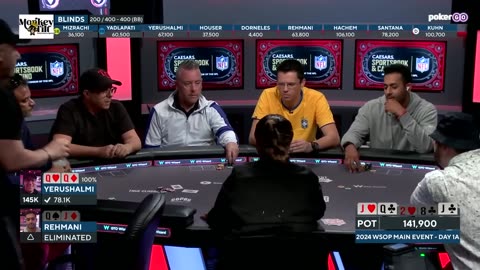 TOP 5 CRAZIEST Poker Hands in 2024 WSOP Day 1
