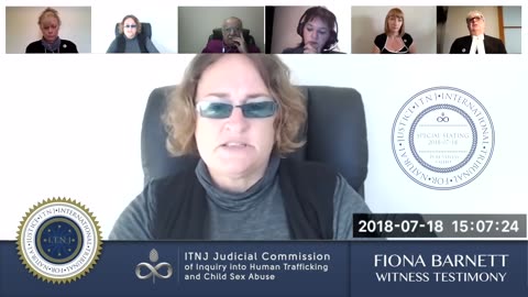 EYE OPENING ITNJ TESTIMONY FROM FIONA BARNETT