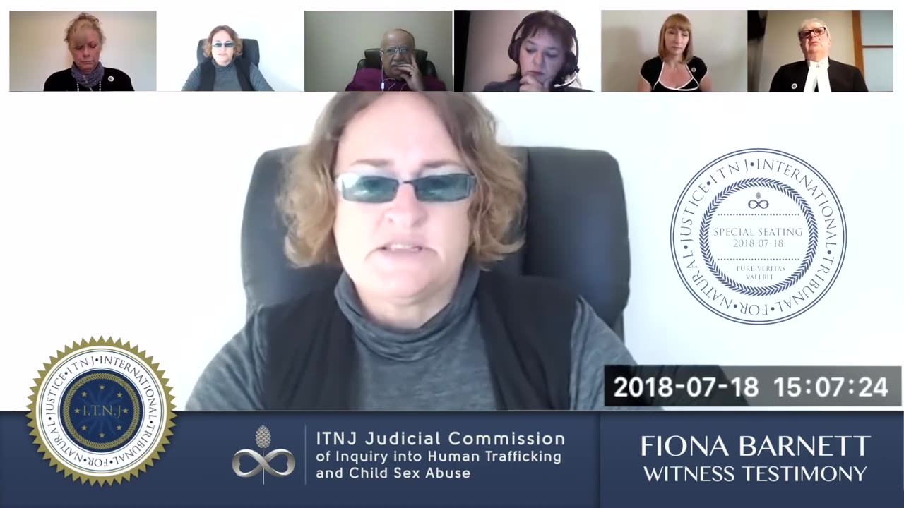 EYE OPENING ITNJ TESTIMONY FROM FIONA BARNETT