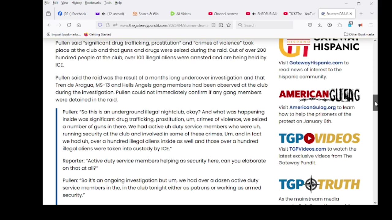 DEA Raid Busted Several Active Duty Military Working as Armed Security for Illegal Alien Gang