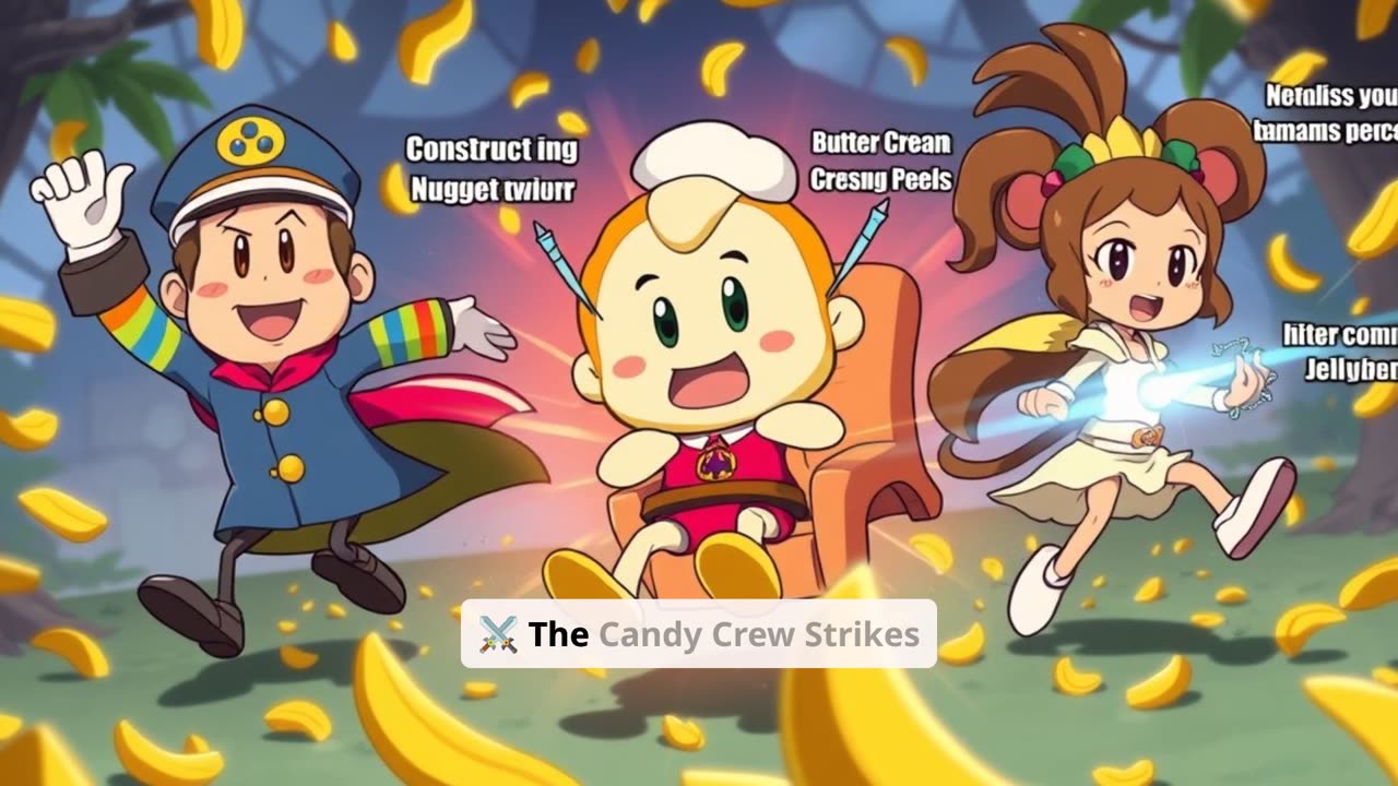 Captain Jellybean & the CandyStar Crew vs. the Monkey King! 🍌✨ Space Showdown at Planet X!