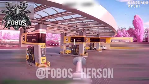 🔥⛽ Ukraine Russia War | Fiber-Optic Drone Strike Hits Ukrainian Gas Station in Kherson | RCF