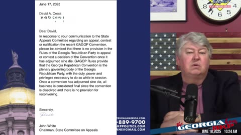 The Georgia Hour, episode 102: How the 2025 GAGOP Convention Was Rigged to Crush Grassroots