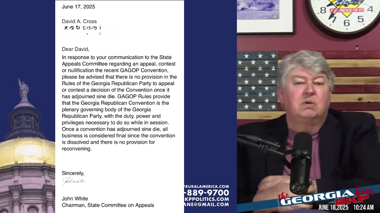 The Georgia Hour, episode 102: How the 2025 GAGOP Convention Was Rigged to Crush Grassroots