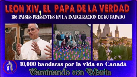 LEON XIV, EL PAPA DE LA VERDAD. 156 PAISES PRESENTES EN LA INAUGURACION DE SU PAPADO.