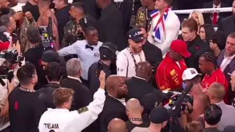 Logan Paul tried snatching Anthony Joshua’s $500K chain
