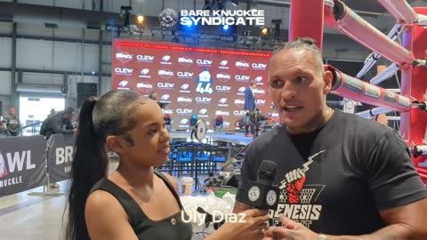 Uly Diaz Talks Bare Knuckle Boxing | BKB 44 Denver Ringside Interview