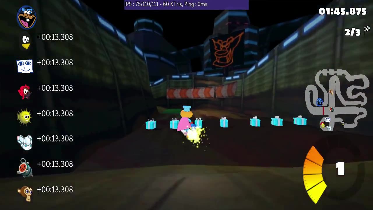 SuperTuxKart But Is The Noise And The Doise From Pizza Tower's